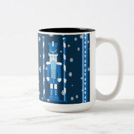 Taza Bicolor El Cascanueces en Azul