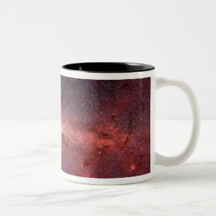Taza Bicolor El centro de la galaxia de la vía láctea