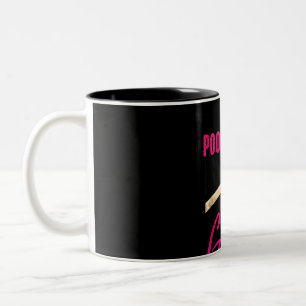 Taza Bicolor El Chalet De Piscina Cuta Es Mi Divertido Juego De