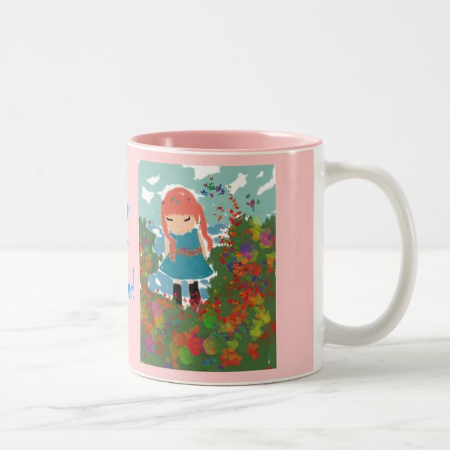 Taza Bicolor El chica del papá (Derecha)