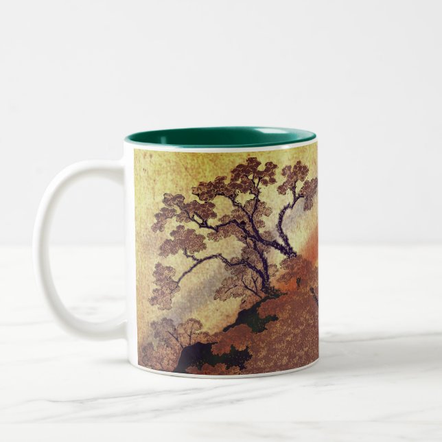 Taza Bicolor El cielo es un bosque (Izquierda)