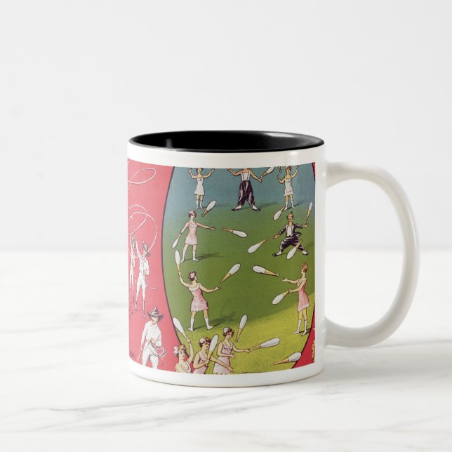 Taza Bicolor El circo de Bill del Broncho, Birmingham (Derecha)