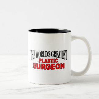 Taza Bicolor El cirujano plástico más grande del mundo