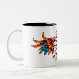 Taza Bicolor El clásico tazón de café de dos tonos