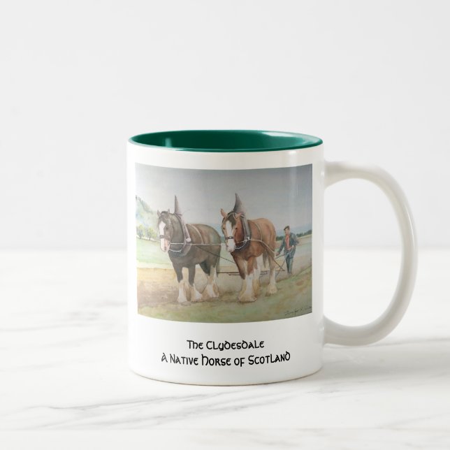 Taza Bicolor El Clydesdale (Derecha)