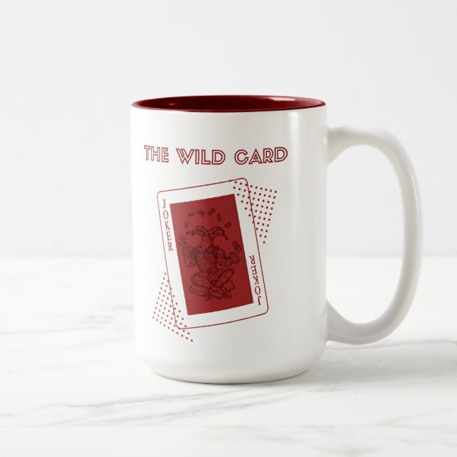 Taza Bicolor El comodín rojo (Derecha)
