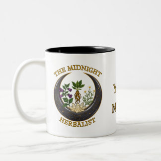 Taza Bicolor El Crescent Moon Botánico del Herbolario de Median