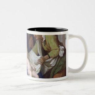 Taza Bicolor El Cristo durmiente, 1655