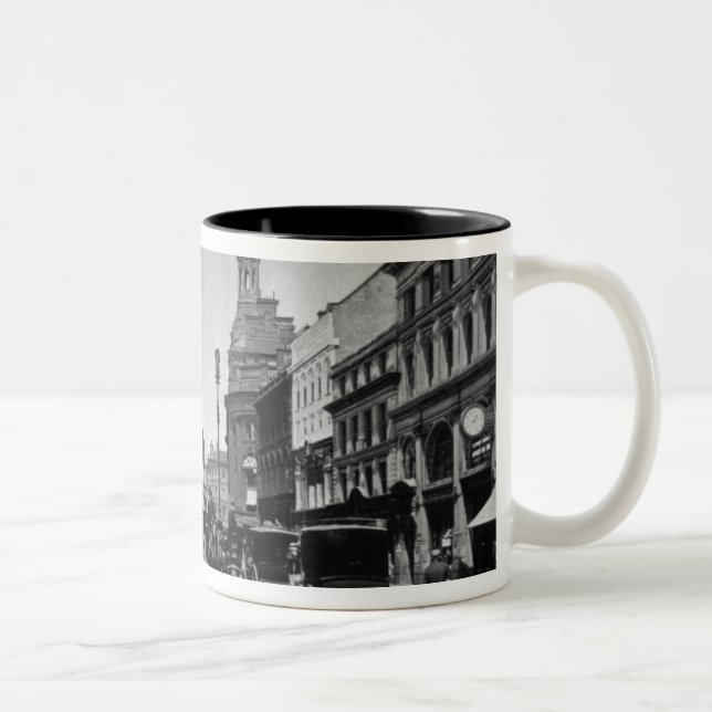Taza Bicolor El cuadrado de St Ann, Manchester, c.1910 (Derecha)
