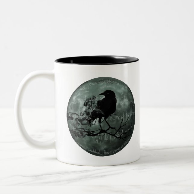 Taza Bicolor El cuervo (Izquierda)