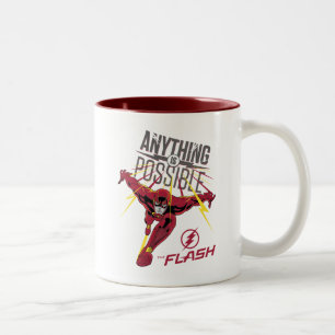 Taza Bicolor El de destello "cualquier cosa es posible "