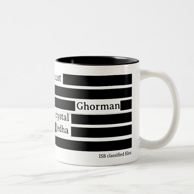 TAZA BICOLOR EL DERRAME ACCIDENTAL (Derecha)