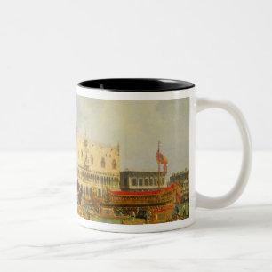 Taza Bicolor El desposorio del dux veneciano a Adriático