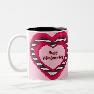 Taza Bicolor El día de San Valentín