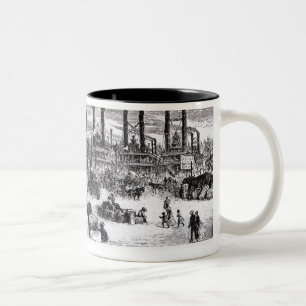 Taza Bicolor El dique, New Orleans