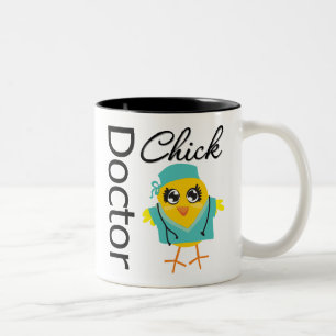 Taza Bicolor El doctor Chick