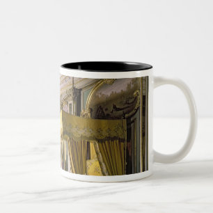 Taza Bicolor El dormitorio real en el Pasillo del Don Quijote