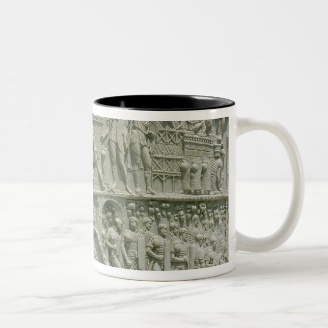 Taza Bicolor El ejército romano que cruza el Danubio (Derecha)