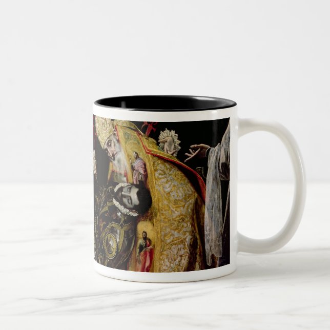 Taza Bicolor El entierro de la cuenta Orgaz (Derecha)