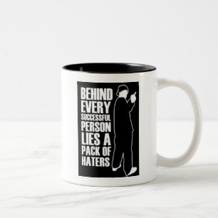 Taza Bicolor El Éxito Significa Odio