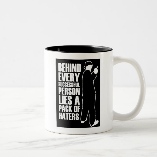 Taza Bicolor El Éxito Significa Odio (Derecha)