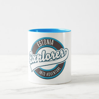 Taza Bicolor El Explorador de Estonia en aventura