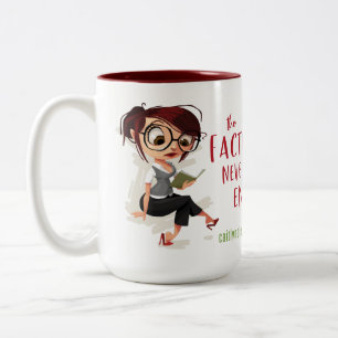 Taza Bicolor El factor nunca termina con la bruma