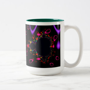 Taza Bicolor El famoso Mandelbrot Set
