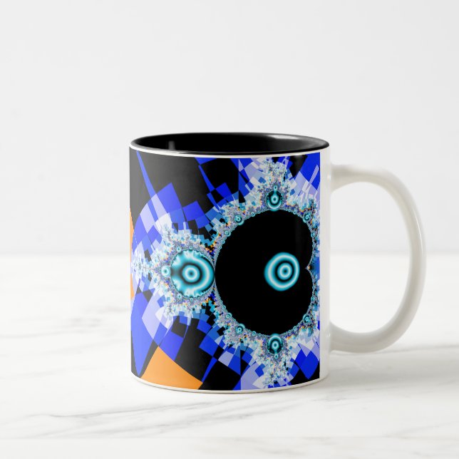 Taza Bicolor El famoso Mandelbrot Set (Derecha)