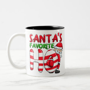 Taza Bicolor El favorito de los amigos, ho santa, el favorito d