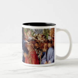 Taza Bicolor El festival del rosario, 1506