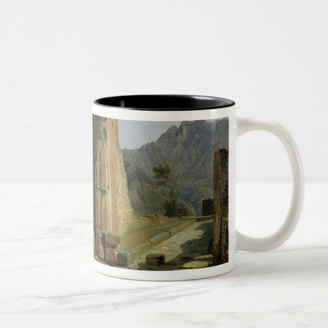 Taza Bicolor El foro de Pompeya (Derecha)