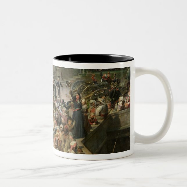 Taza Bicolor El Garde Nationale de París (Derecha)