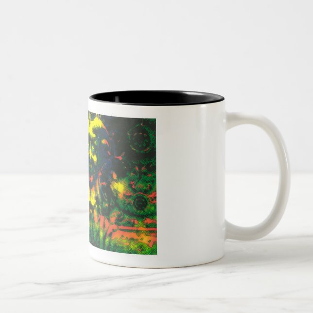 Taza Bicolor El Gargoyle feliz de Charlie (Derecha)