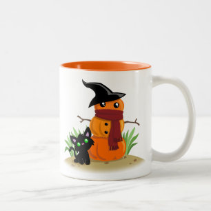 Taza Bicolor El gato y el tazón del café de Putin