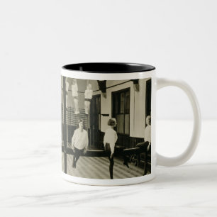 Taza Bicolor El gimnasio, escuela secundaria de Londres para