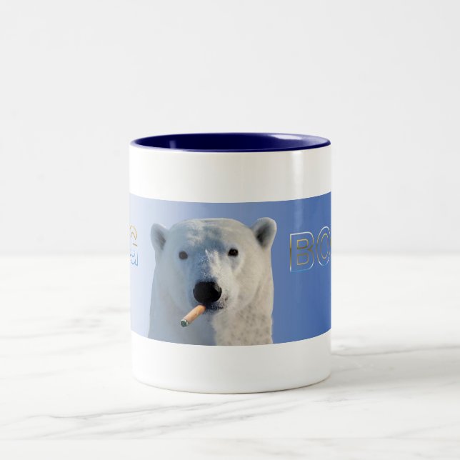 Taza Bicolor El gran jefe #1 (Centro)