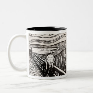 Taza Bicolor El grito Edvard Munch