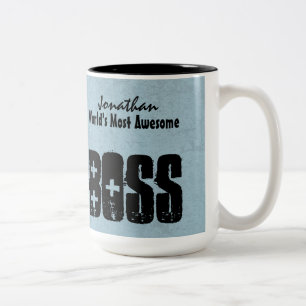 Taza Bicolor El Grunge azul más impresionante V12 de BOSS del