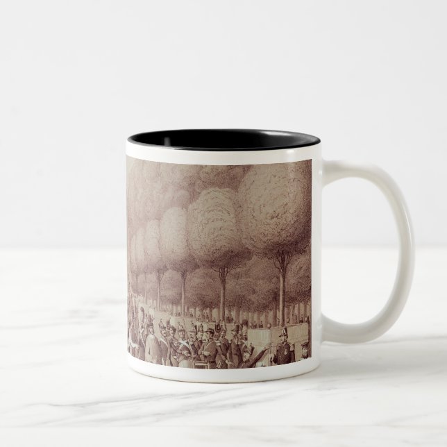 Taza Bicolor El Guardia Nacional (Derecha)