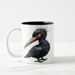 Taza Bicolor El Guardián del Portal – Ave de fantasía