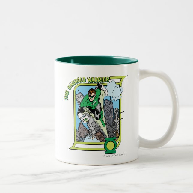 Taza Bicolor El guerrero esmeralda (Derecha)