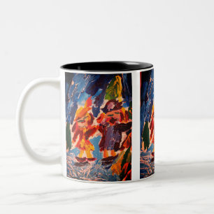 Taza Bicolor El hielo se pone en juego