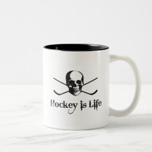 Taza Bicolor El hockey es vida