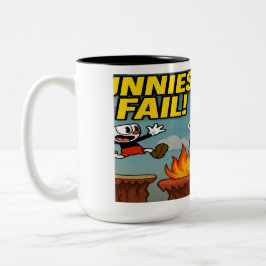 Taza Bicolor El hombre de la copa: El héroe regala canciones y