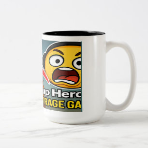 Taza Bicolor El hombre de la copa: El héroe regala canciones y 