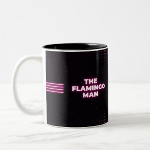 Taza Bicolor El hombre flamenco y la dama Rosé