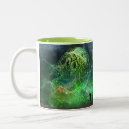 Taza Bicolor El horror cósmico indescriptible de Lovecraftian