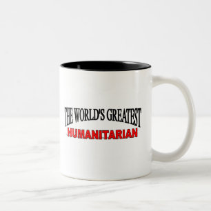 Taza Bicolor El humanitario más grande del mundo