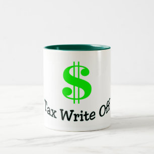 Taza Bicolor El impuesto amortiza